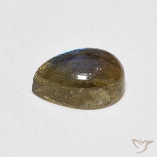 Labradorite Gemstone in 10 x 7 mm (calibrated) Size for Sale, Labradorite Stone in Multicolor Color