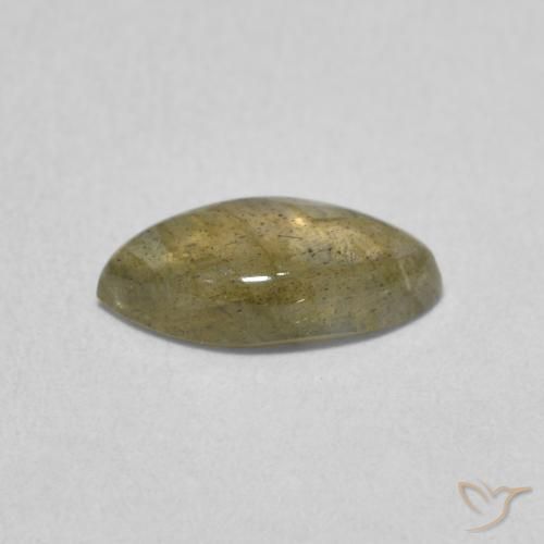 Labradorite Gemstone in 10.2 x 5.2 mm Size for Sale, Labradorite Stone in Multicolor Color