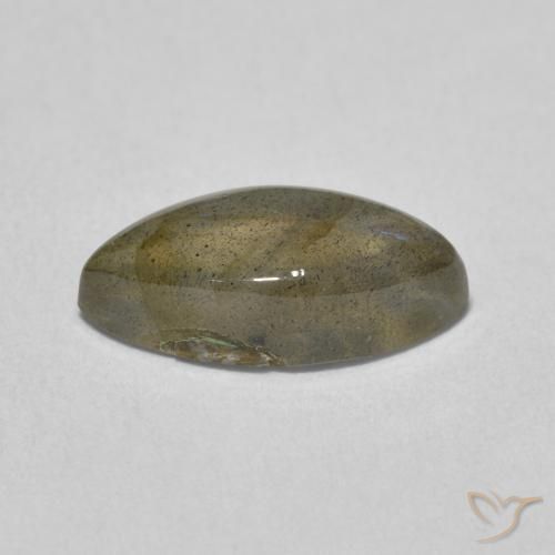 Labradorite Gemstone in 13.9 x 6.7 mm Size for Sale, Labradorite Stone in Multicolor Color