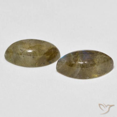 Labradorite Gemstones in 12 x 6 mm (calibrated) Size for Sale, Labradorite Stones in Multicolor Color
