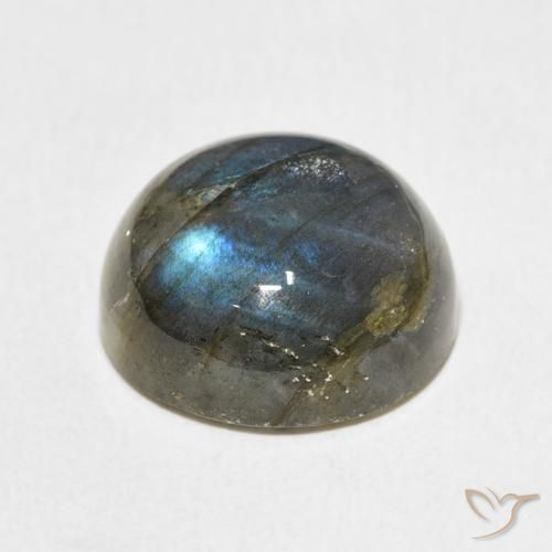 Labradorite Gemstone in 15 mm (calibrated) Size for Sale, Labradorite Stone in Multicolor Color