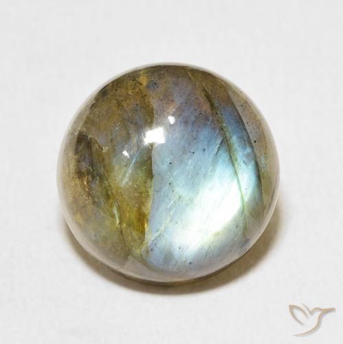 11.82ct Natural Multicolor Labradorite, Round, Translucent