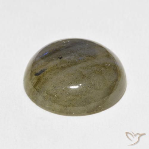 Labradorite Gemstone in 19 mm (calibrated) Size for Sale, Labradorite Stone in Multicolor Color