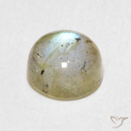 Labradorite Gemstone in 7 mm (calibrated) Size for Sale, Labradorite Stone in Multicolor Color
