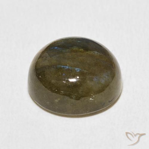 Labradorite Gemstone in 13 mm (calibrated) Size for Sale, Labradorite Stone in Multicolor Color
