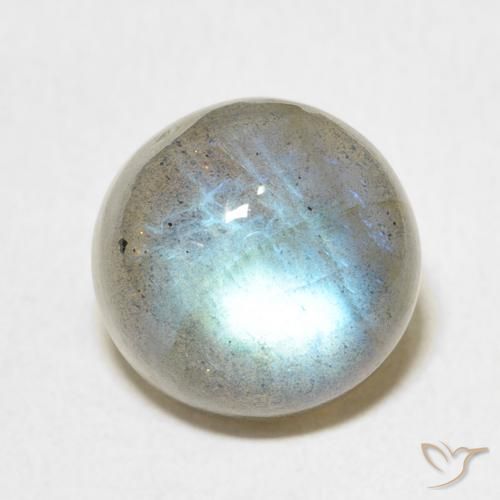 6.25ct Natural Multicolor Labradorite, Round, Translucent