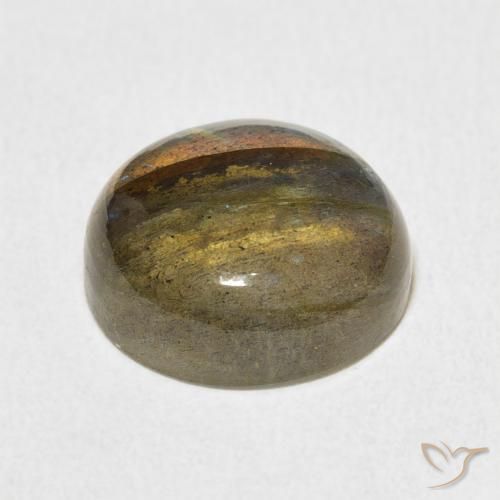 Labradorite Gemstone in 13 mm (calibrated) Size for Sale, Labradorite Stone in Multicolor Color
