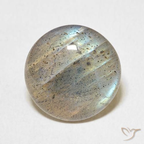 6.92ct Natural Multicolor Labradorite, Round, Translucent