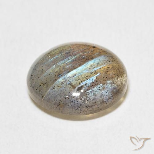 Labradorite Gemstone in 13 mm (calibrated) Size for Sale, Labradorite Stone in Multicolor Color
