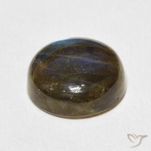 Labradorite Gemstone in 13 mm (calibrated) Size for Sale, Labradorite Stone in Multicolor Color