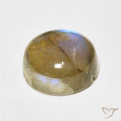 Labradorite Gemstone in 12 mm (calibrated) Size for Sale, Labradorite Stone in Multicolor Color