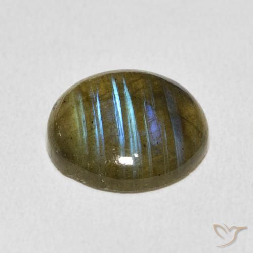 Labradorite Gemstone in 14 mm (calibrated) Size for Sale, Labradorite Stone in Multicolor Color