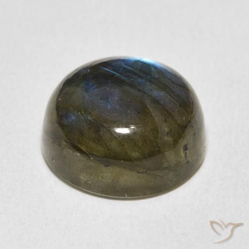 Labradorite Gemstone in 14 mm (calibrated) Size for Sale, Labradorite Stone in Multicolor Color