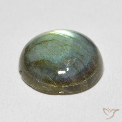Labradorite Gemstone in 16 mm (calibrated) Size for Sale, Labradorite Stone in Multicolor Color