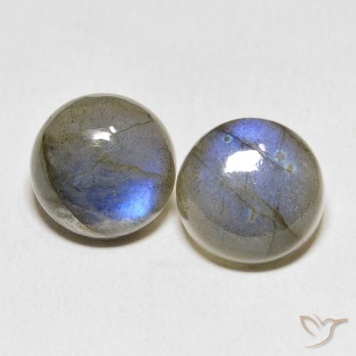 15.51ctw Natural Multicolor Labradorite, Round, Translucent