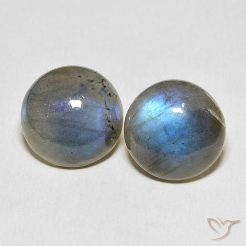 14.24ctw Natural Multicolor Labradorite, Round, Translucent