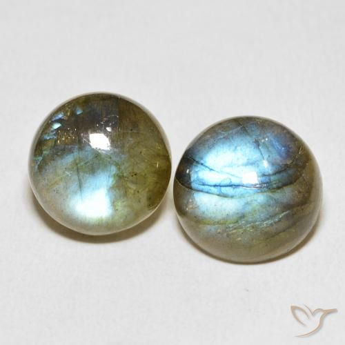 14.02ctw Natural Multicolor Labradorite, Round, Translucent