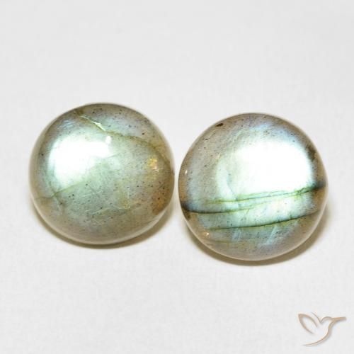 13.90ctw Natural Multicolor Labradorite, Round, Translucent