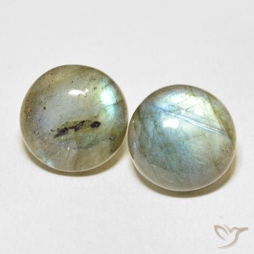 16.03ctw Natural Multicolor Labradorite, Round, Translucent