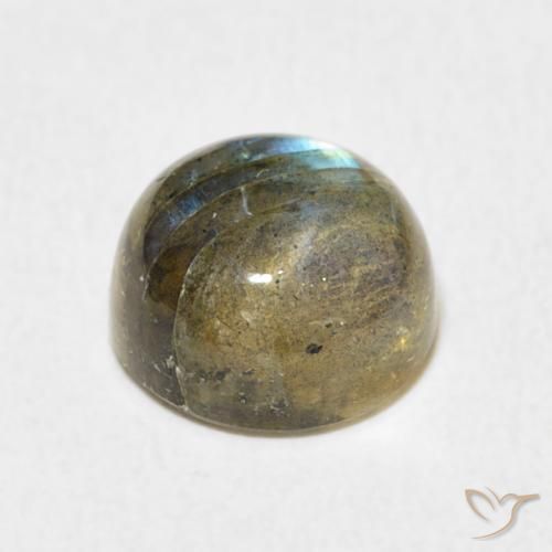 Labradorite Gemstone in 9 mm (calibrated) Size for Sale, Labradorite Stone in Multicolor Color