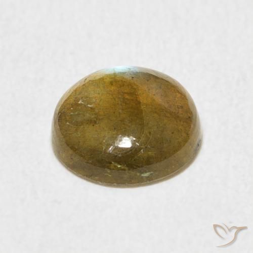 Labradorite Gemstone in 8 mm (calibrated) Size for Sale, Labradorite Stone in Multicolor Color