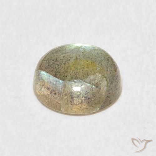 Labradorite Gemstone in 7 mm (calibrated) Size for Sale, Labradorite Stone in Multicolor Color