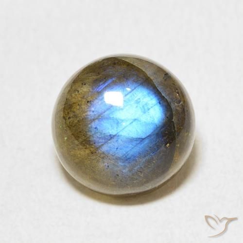 3.53ct Natural Multicolor Labradorite, Round, Translucent