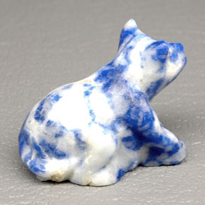 Lapis Lazuli Gemstone in 30.3 x 22.7 mm Size for Sale, Lapis Lazuli Stone in Royal Blue Color
