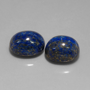 29.01 ct Blue Lapis Lazuli Stone, Natural Lapis Lazuli in Oval Cabochon Shape for Sale
