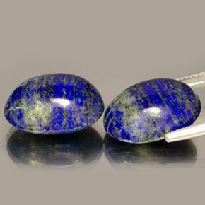 Lapis Lazuli Gemstone in 17 x 13.9 mm Size for Sale, Lapis Lazuli Stone in Royal Blue Color