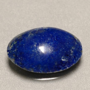 0.81 ct Blue Lapis Lazuli Gemstone, Lapis Lazuli Gem in Oval Cabochon Shape for Sale.