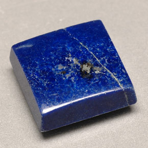 4.52 ct Blue Lapis Lazuli Gemstone, Lapis Lazuli Gem in Square Cabochon Shape for Sale.