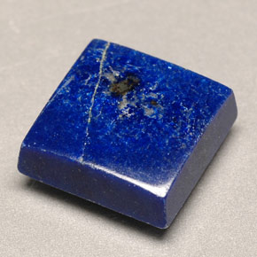 4.52 ct Blue Lapis Lazuli Stone, Natural Lapis Lazuli in Square Cabochon Shape for Sale