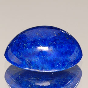 1.87 ct Blue Lapis Lazuli Gemstone, Lapis Lazuli Gem in Oval Cabochon Shape for Sale.