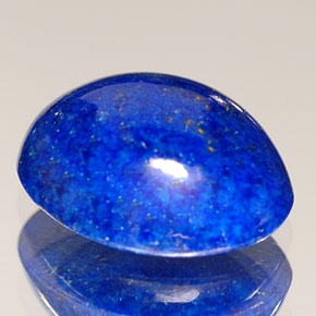 1.87 ct Blue Lapis Lazuli Stone, Natural Lapis Lazuli in Oval Cabochon Shape for Sale