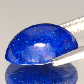 Lapis Lazuli Gemstone in 9.2 x 7.4 mm Size for Sale, Lapis Lazuli Stone in Royal Blue Color