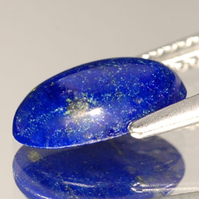 Lapis Lazuli Gemstone in 9.8 x 6.9 mm Size for Sale, Lapis Lazuli Stone in Royal Blue Color