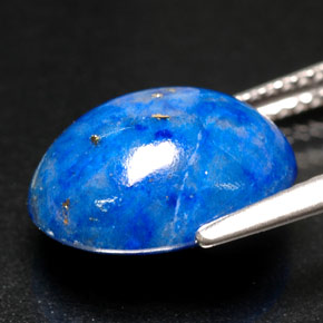 Lapis Lazuli Gemstone in 12.9 x 9.8 mm Size for Sale, Lapis Lazuli Stone in Royal Blue Color
