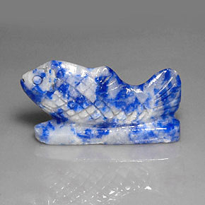 Lapis Lazuli Gemstone in 35.4 x 19.5 mm Size for Sale, Lapis Lazuli Stone in Royal Blue Color