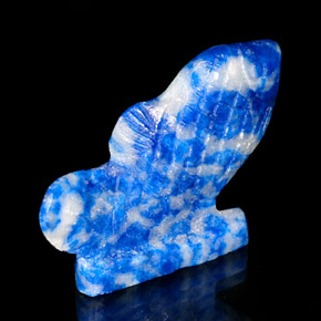 Lapis Lazuli Gemstone in 32.2 x 24.9 mm Size for Sale, Lapis Lazuli Stone in Royal Blue Color