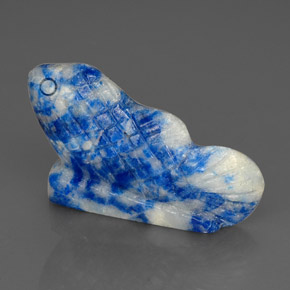 Lapis Lazuli Gemstone in 31.3 x 19.1 mm Size for Sale, Lapis Lazuli Stone in Royal Blue Color