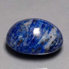 9.20 ct Blue Lapis Lazuli Gemstone, Lapis Lazuli Gem in Oval Cabochon Shape for Sale.