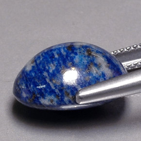 Lapis Lazuli Gemstone in 14.6 x 11 mm Size for Sale, Lapis Lazuli Stone in Royal Blue Color