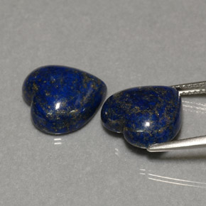 Lapis Lazuli Gemstone in 12 x 12 mm (calibrated) Size for Sale, Lapis Lazuli Stone in Royal Blue Color