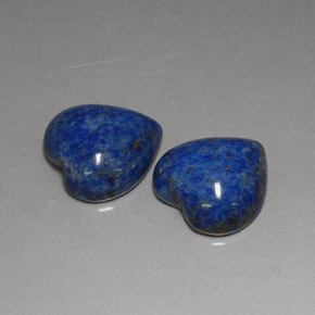 11.55 ct Blue Lapis Lazuli Stone, Natural Lapis Lazuli in Heart Cabochon Shape for Sale