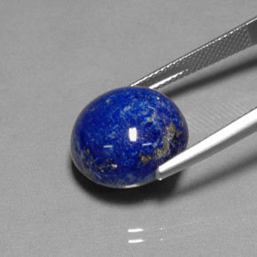 Lapis Lazuli Gemstone in 14 mm (calibrated) Size for Sale, Lapis Lazuli Stone in Royal Blue Color