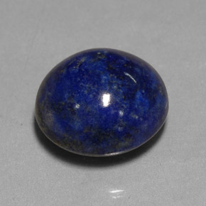 12.47 ct Blue Lapis Lazuli Stone, Natural Lapis Lazuli in Round Cabochon Shape for Sale