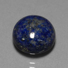 8.29 ct Blue Lapis Lazuli Stone, Natural Lapis Lazuli in Round Cabochon Shape for Sale
