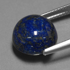 Lapis Lazuli Gemstone in 12 mm (calibrated) Size for Sale, Lapis Lazuli Stone in Royal Blue Color