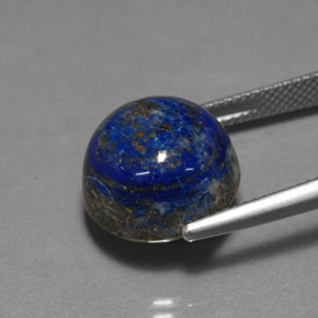 Lapis Lazuli Gemstone in 13 mm (calibrated) Size for Sale, Lapis Lazuli Stone in Royal Blue Color
